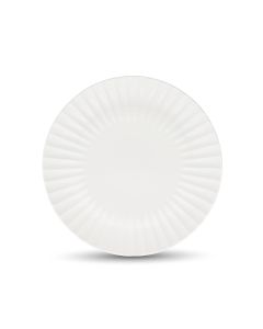 Assiette plate 31cm white Bloom