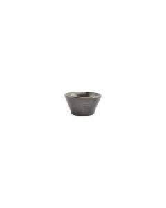 Bowl 10xH5cm conical black Line