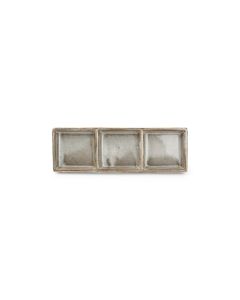 Serveerschaal 24x8cm grey Ceres