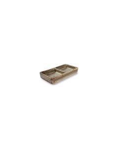 Serveerschaal 12x6cm grey Ceres