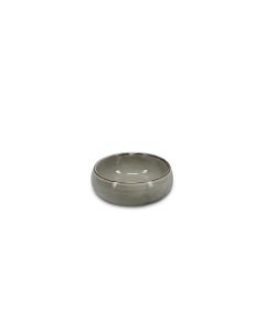 Bowl 12xH5cm spherical grey Ceres