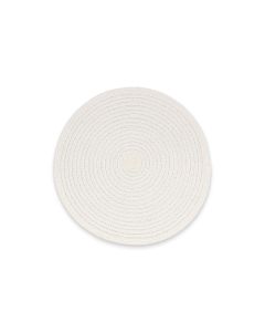 Placemat 36cm rond wit Nala