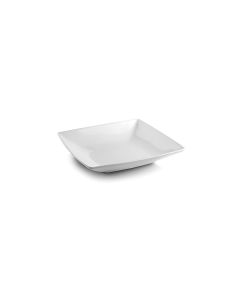 Assiette creuse 22x22xH4cm blanc Squito