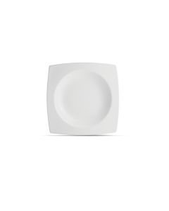 Assiette creuse 27/21xH4cm blanc Squito