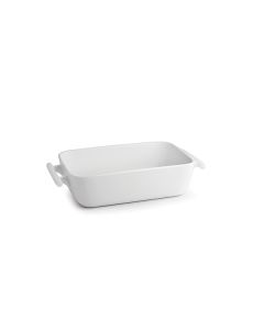 Baking dish 33x23,5xH6cm white Squito