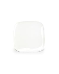 Assiette plate 22x22cm blanc Match