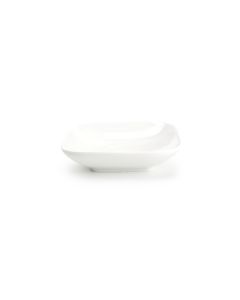 Bowl 12,5x12,5xH3cm white Match