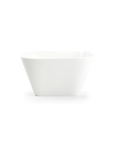 Bowl 12,5x12,5xH6,5cm white Match