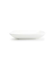 Assiette creuse 22x22xH3,5cm blanc Match