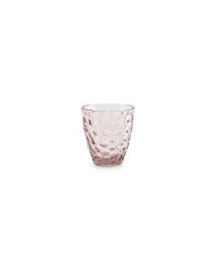 Glass 22cl pink Bubble - set/4