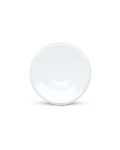 Assiette plate 26,5cm low rim blanc Gusto