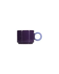 Mug 28cl dark purple/lavender blue Lou