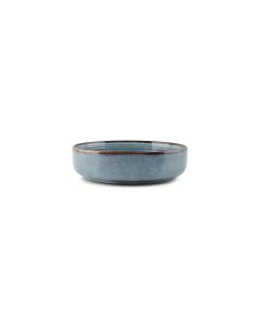 Deep plate 22xH6cm blue Duna