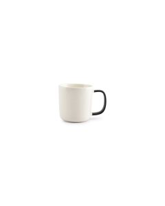 Mug 37cl white/black Mae