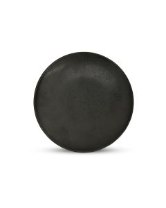 Assiette plate 27cm noir Ovio