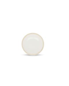 Assiette plate 16cm beige Linea
