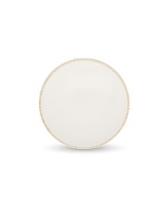 Assiette plate 25cm beige Linea