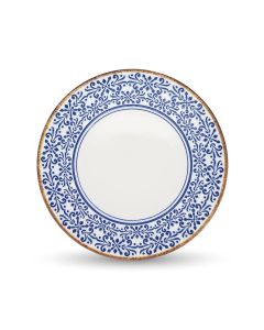 Assiette plate 32cm bleu Azul