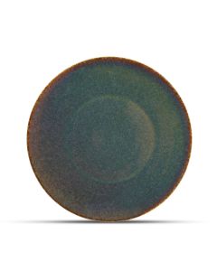 Assiette plate 27cm vert Cirro