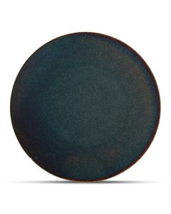 Assiette plate 32cm vert Cirro