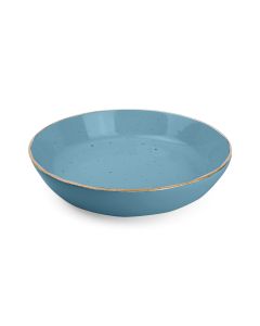 Assiette creuse 24cm bleu Collect