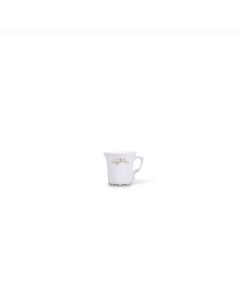 Tasse à moka 11cl brown flower Retro
