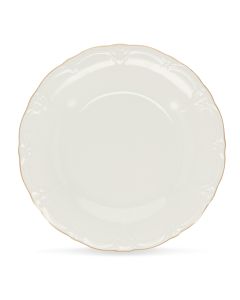 Assiette plate 27,5cm avec bord doré Retro