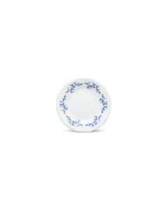 Assiette plate 16cm blue flower Retro