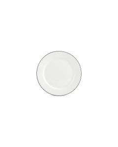 Plat bord 24,5cm black rim Bistro