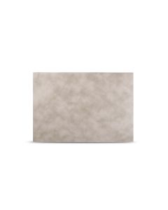 Placemat 43x30cm leather look beige Layer