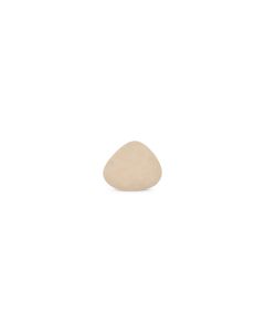 Glasonderzetter 11x10cm lederlook beige Layer - set/4