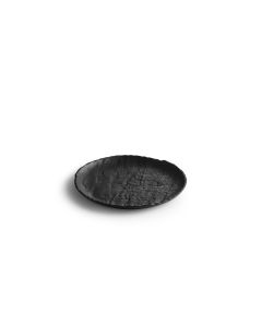 Plate 16cm black Livelli