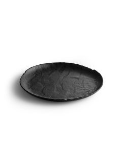 Plate 26cm black Livelli