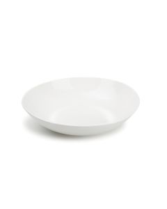 Assiette creuse 25xH5,5cm white Perla