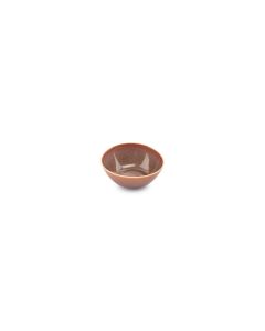 Bowl 10xH3,5cm burgundy Perla