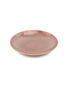 Bowl 30xH5,5cm burgundy Perla