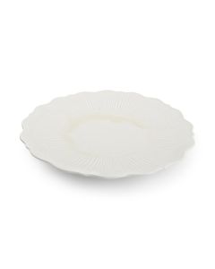 Plat bord 29cm white Floret