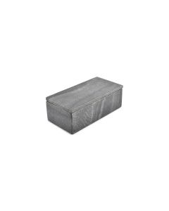 Serving box 20x10xH7cm marble black Pura