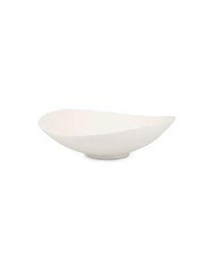 Bowl 15x13,5H4,5cm white Contour