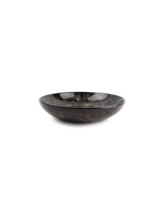 Deep plate 24xH5cm black Hazy