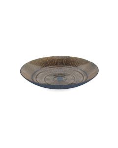 Plat décoratif 40xH6,5cm verre soleil Cosmo
