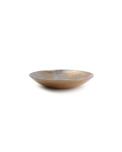 Plat décoratif 33xH6cm bronze Cosmo