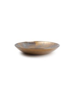 Decorative dish 40xH6,5cm brass Cosmo