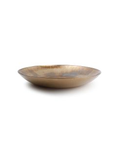 Decorative dish 50xH7cm brass Cosmo