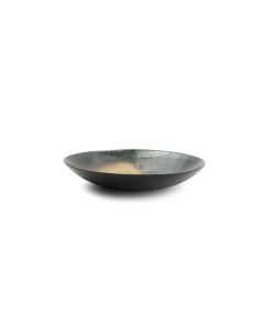 Decorative dish 33xH6cm black Cosmo