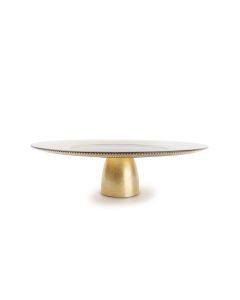 Cake stand 33xH10cm gold Glint