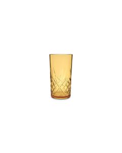 Glas 65cl acryl amber Costa - set/4