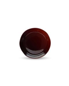 Teller flach 21cm dark maroon Manon