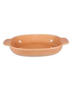 Plat à four 41x24xH6,5cm peach Blush