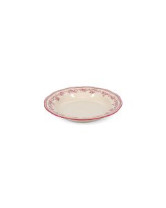 Assiette creuse 23/17xH4cm burgundy Cyril